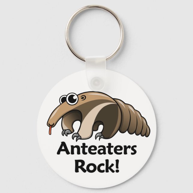 Anteaters Rock! Keychain (Front)