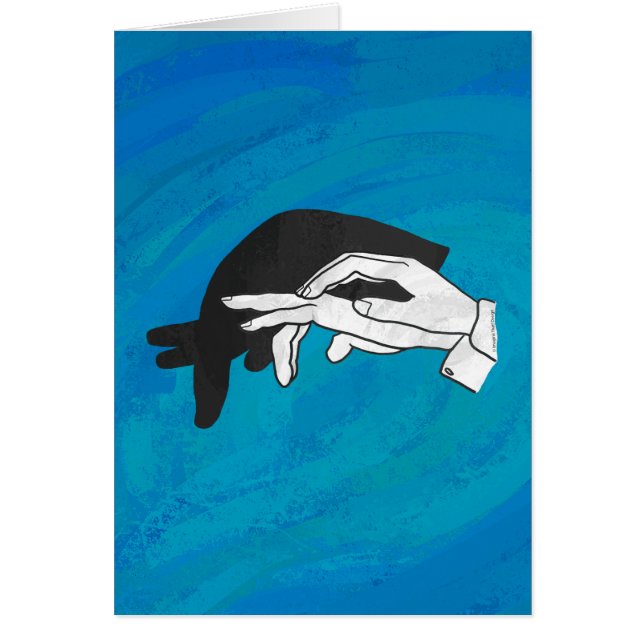 Anteille Ombre Sur Bleu (Devant)