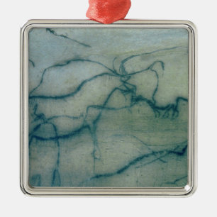 Antelope and bison, Perigordian (cave painting) Metal Ornament