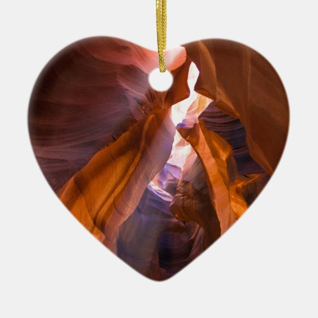 Antelope Canyon 2 Ceramic Ornament (Front)