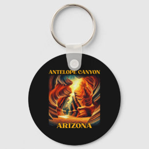 Antelope Canyon Arizona Hiking Camping Keychain