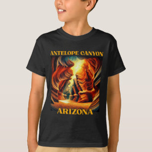 Antelope Canyon Arizona Hiking Camping  T-Shirt