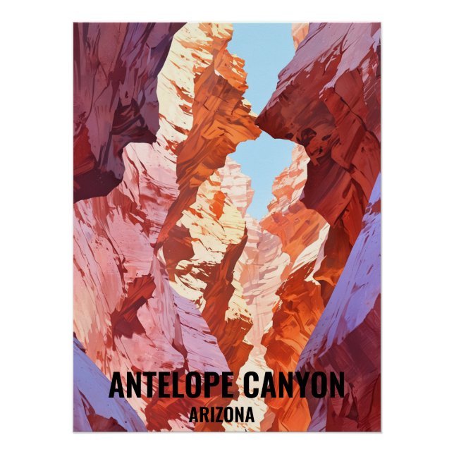 Antelope Canyon, Arizona Poster (Front)