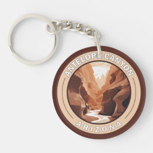 Antelope Canyon Arizona Retro Badge