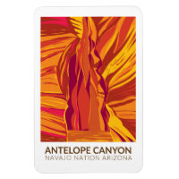Antelope Canyon Arizona Travel Art Vintage