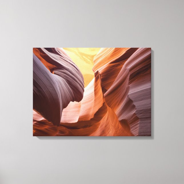 Antelope Canyon Canvas Print (Front)