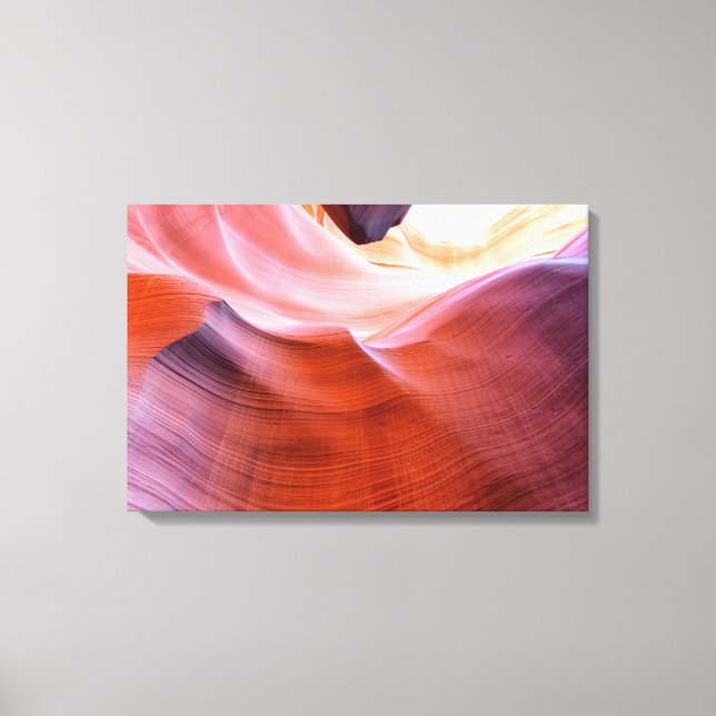 Antelope Canyon Canvas Print (Front)