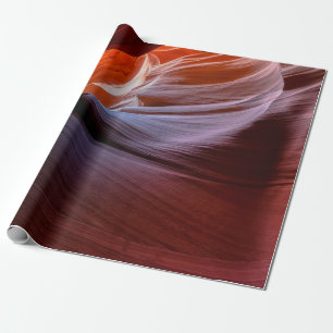 Antelope canyon canyon sandstone wrapping paper