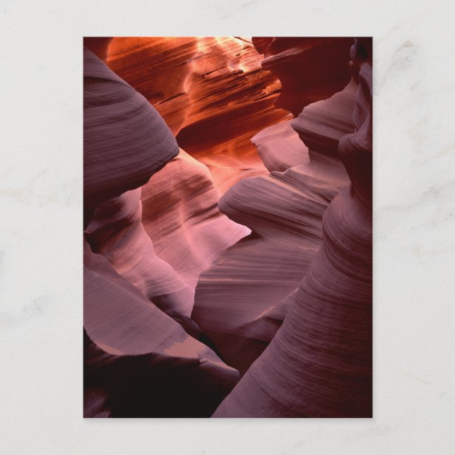 Antelope Canyon Formations Postcard (Front)