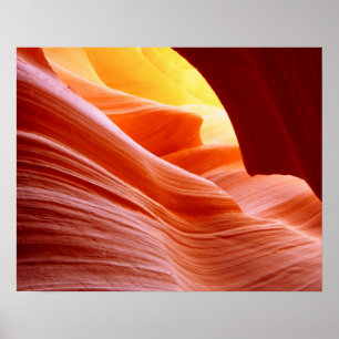 Antelope Canyon in Arizona Poster
