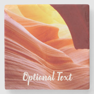 Antelope Canyon in Arizona Stone Coaster