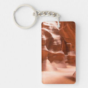 Antelope Canyon, Naturally Lit Keychain