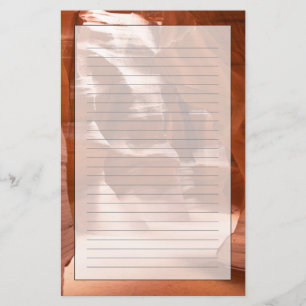 Antelope Canyon, Naturally Lit Stationery