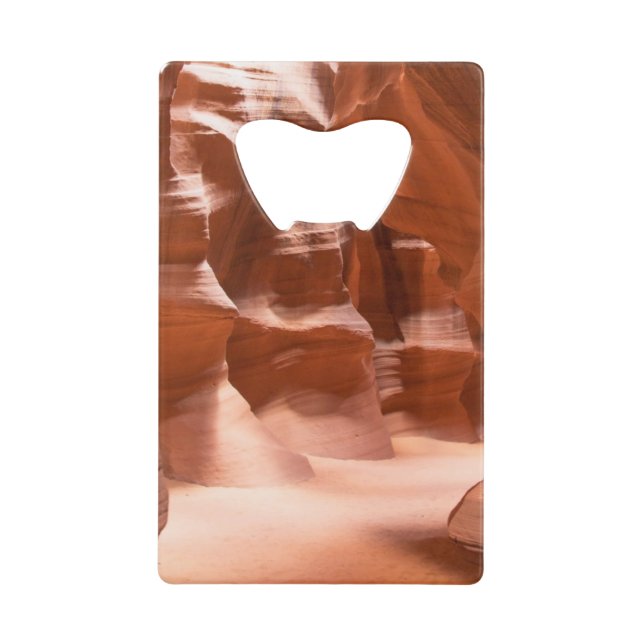 Antelope Canyon, Naturally Lit Wallet Bottle Opener (Front)