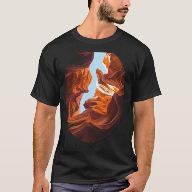 Antelope Canyon Nature View T-Shirt (Front)