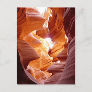 Antelope canyon postcard