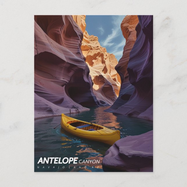Antelope Canyon, USA Postcard (Front)