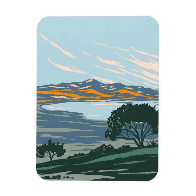 Antelope Island Magnet (Vertical)