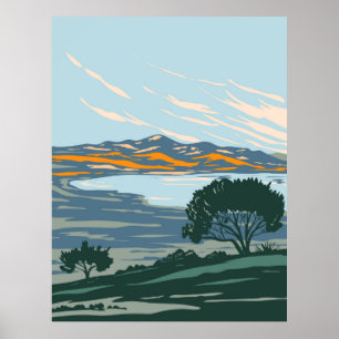 Antelope Island Poster