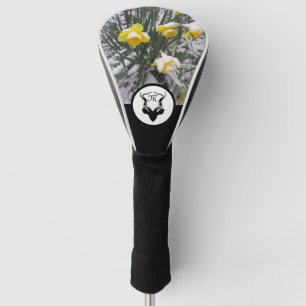 Antelope Silhouette Monogram w Customized Photo Golf Head Cover