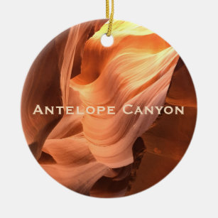 Antelope Slot Canyon Arizona Design Ornament