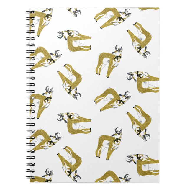 Antelope Toss Notebook (Front)