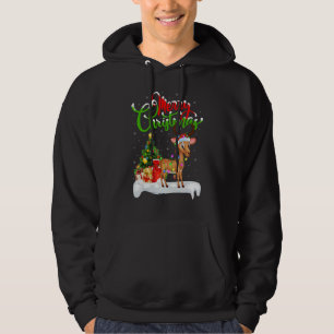 Antelope   Xmas Decorations Santa Antelope Christm Hoodie