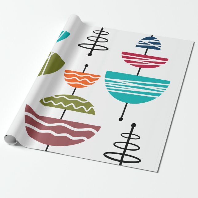 Antenna  wrapping paper (Unrolled)