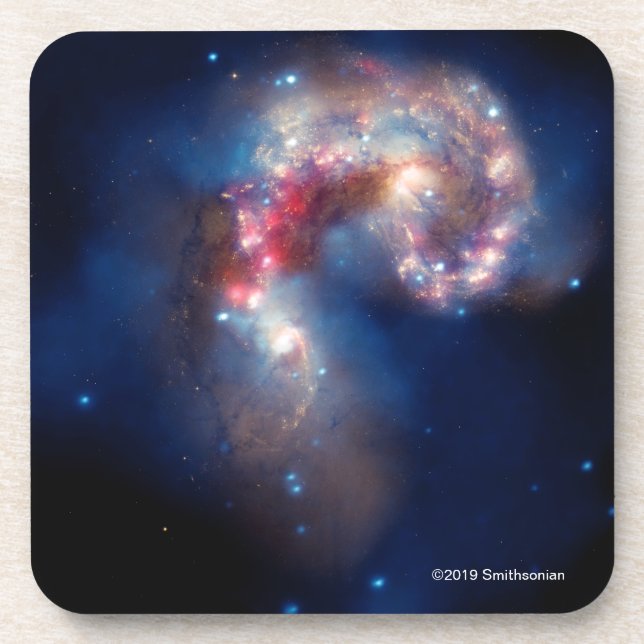 Antennae: A Galactic Spectacle Coaster (Front)