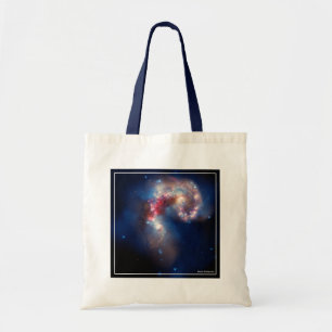 Antennae: A Galactic Spectacle Tote Bag