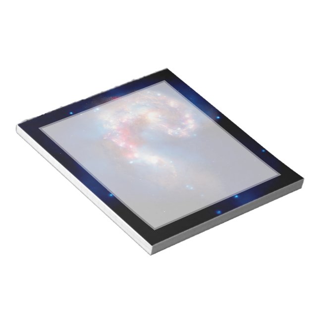 Antennae Galaxies Colliding Notepad (Angled)