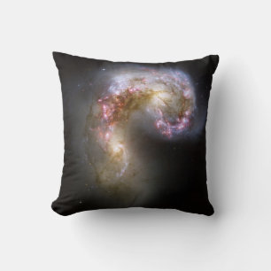 Antennae Galaxies Throw Pillow