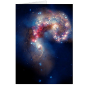 Antennes Galaxies Colorée Composite