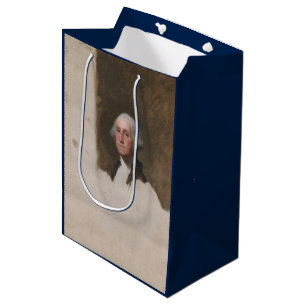 Anthaeneum George Washington 1st US President Medium Gift Bag
