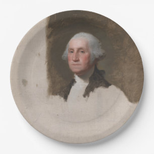 Anthaeneum George Washington 1st US President Paper Plate