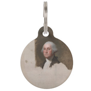 Anthaeneum George Washington 1st US President Pet Tag