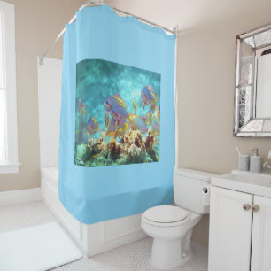 Anthias - Colourful school of fish at coral reef