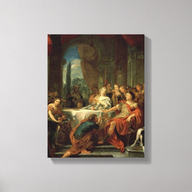 Anthony and Cleopatra Canvas Print (Front)