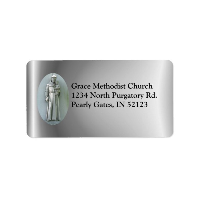 Anthony and Jesus ~ label (Front)
