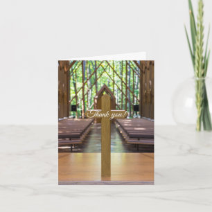 Anthony Chapel Cross Carte de remerciements