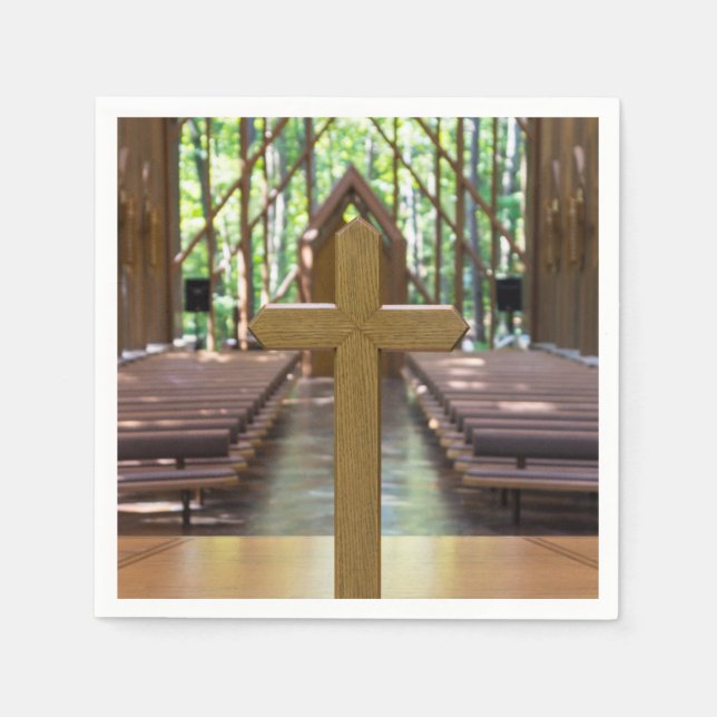 Anthony Chapel Cross Napkin (Front)