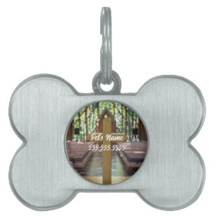 Anthony Chapel Cross Pet ID Tag