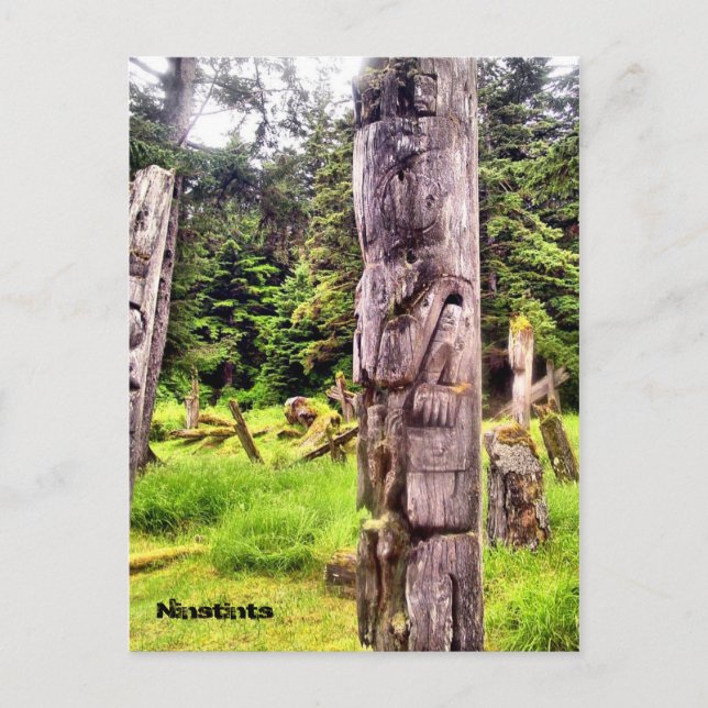 Anthony Island, Ninstints Postcard (Front)