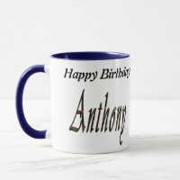 Anthony Name Logo,