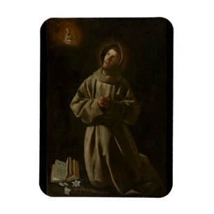 Anthony of Padua (Francisco de Zurbarán, 1627-30) Magnet