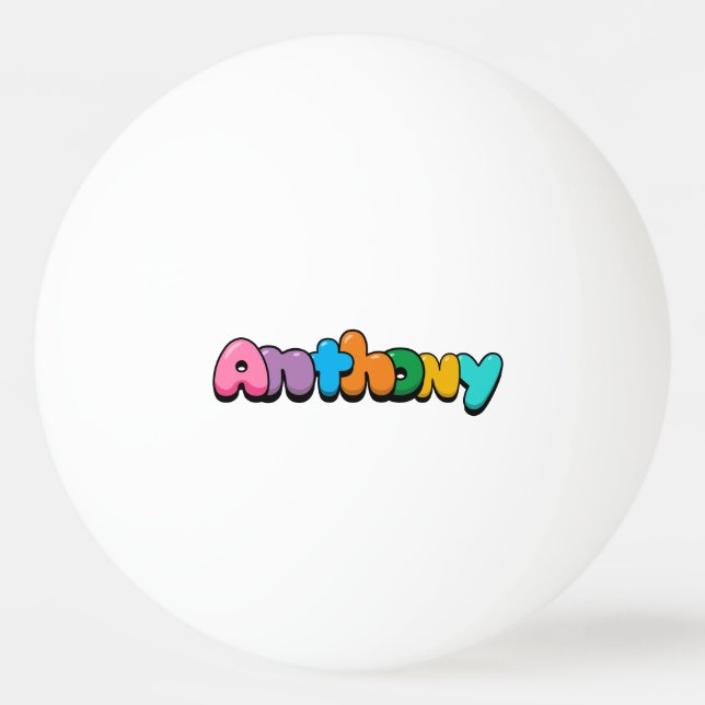 Anthony Ping Pong Ball (Front)