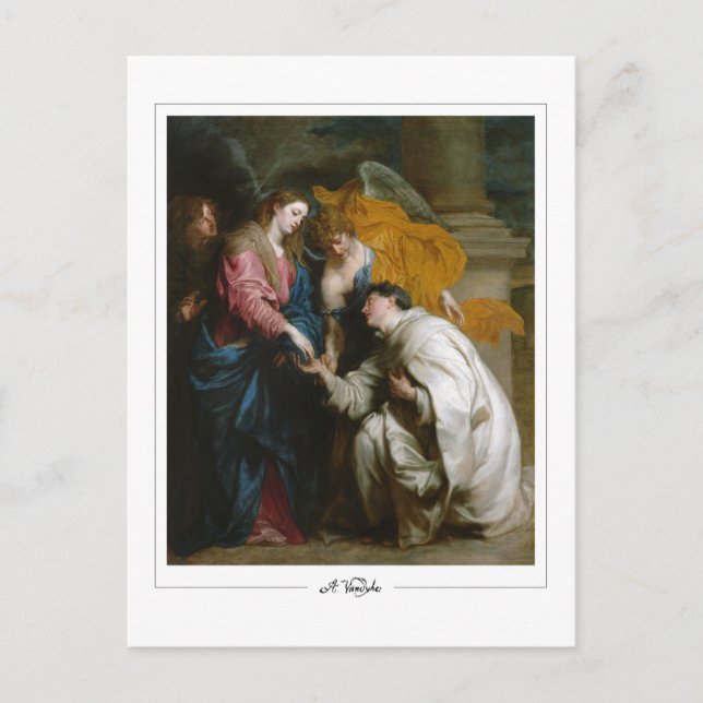 Anthony van Dyck #41 - Carte postale d'art fin (Devant)