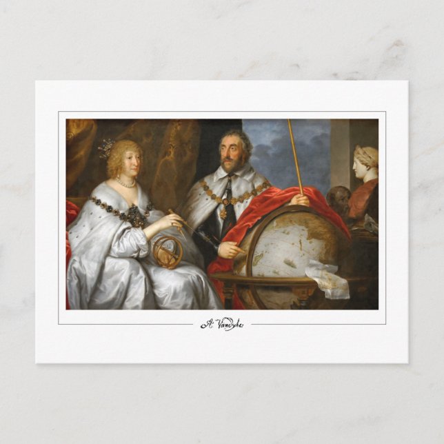 Anthony van Dyck #583 - Fine Art Postcard (Front)