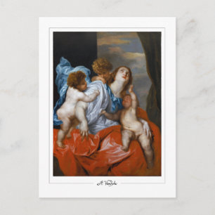 Anthony van Dyck #603 - Carte postale d'art fin