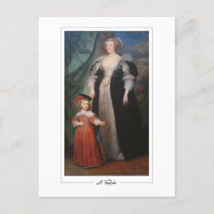 Anthony van Dyck #627 - Carte postale Art